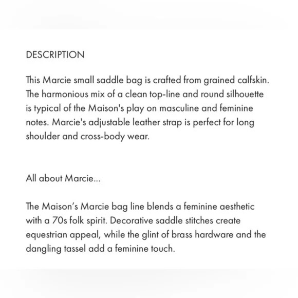 Chloe Marcie small saddle bag - Picture 6 of 13